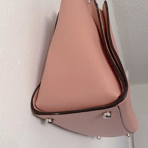 NWOT Coach saffiano Avary leather satchel shoulder bag pink HP pick - Picture 8 of 13